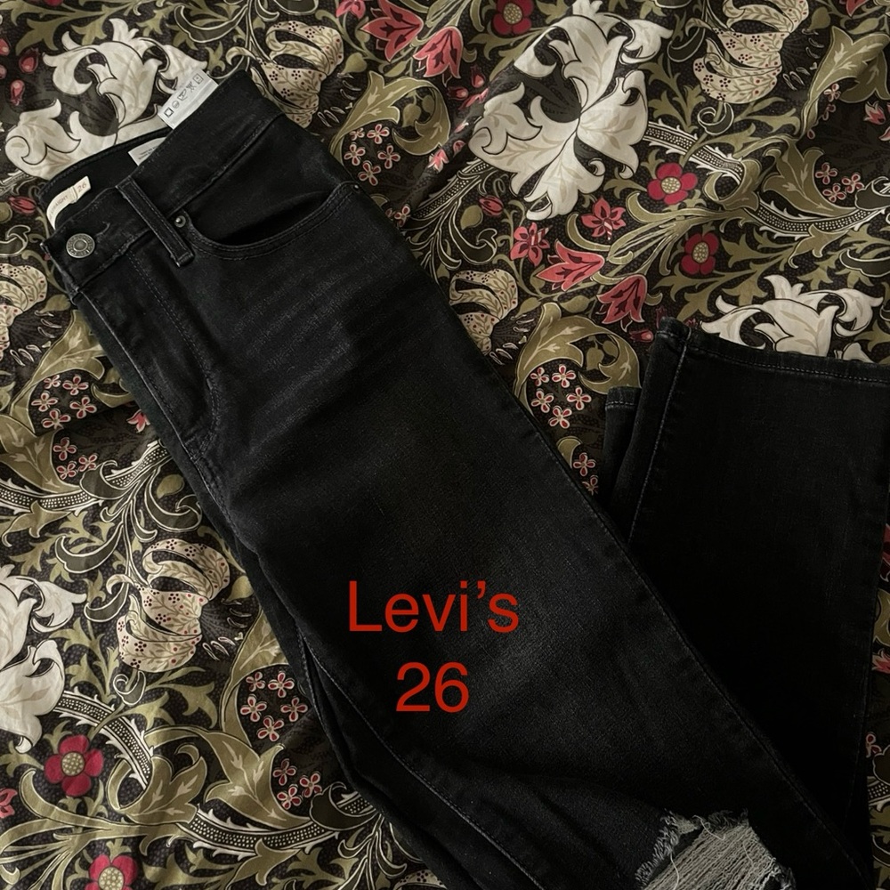 Levi's Black Denim Jeans
